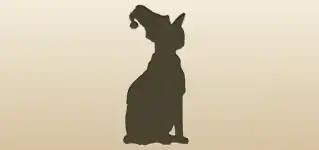 Cat silhouette