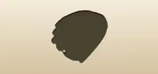 Baseball Glove silhouette