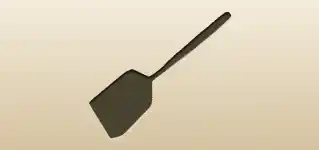 Dustpan silhouette