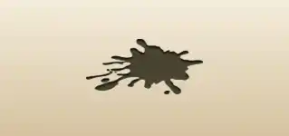 Stain silhouette