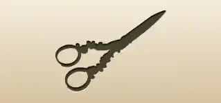 Scissors silhouette
