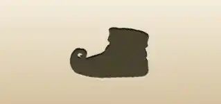 Elf Shoe silhouette