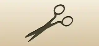 Scissors silhouette
