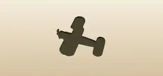 Airplane silhouette
