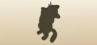 Cat silhouette