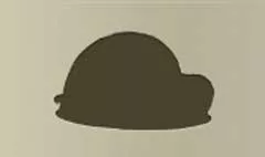 Miner's Hat silhouette