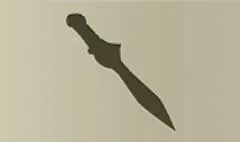 Dagger silhouette