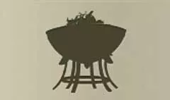 Brazier silhouette