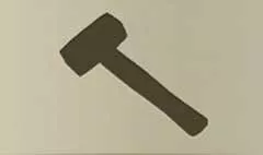 Hammer silhouette