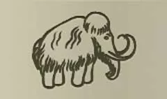 Mammoth silhouette
