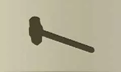 Hammer silhouette