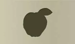Apple silhouette