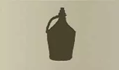 Basket Flask silhouette