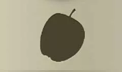 Apple silhouette