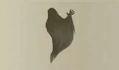 Ghost silhouette