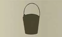 Bucket silhouette