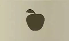 Apple silhouette