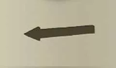 Direction Sign silhouette