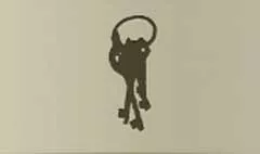 Keys silhouette