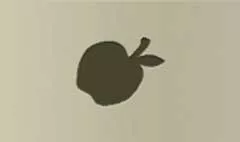 Apple silhouette