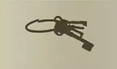Keys silhouette
