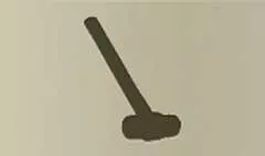 Hammer silhouette