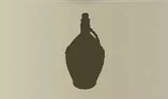 Basket Flask silhouette