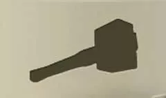 Hammer silhouette