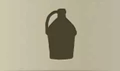 Basket Flask silhouette