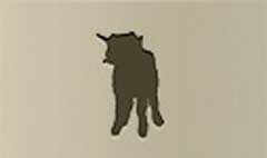 Goat Kid silhouette