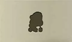 イヌのシルエット