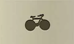 自転車のシルエット