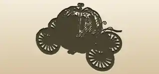 華麗な馬車