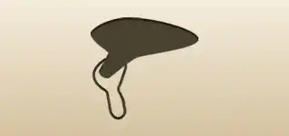 Ocarina silhouette