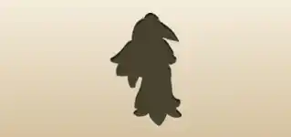 Bluebell silhouette