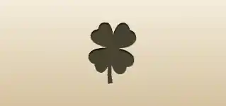 Four-leaf Clover silhouette