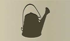 Watering Can silhouette #3