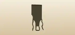 Apron silhouette
