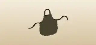 Apron silhouette