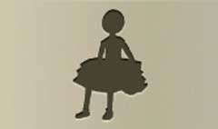 Wooden Doll silhouette