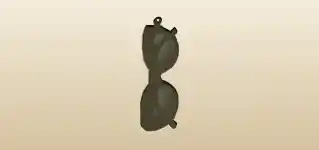 Eyeglasses silhouette