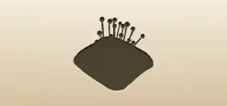 Pincushion silhouette