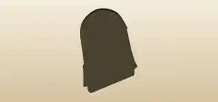 Clock silhouette