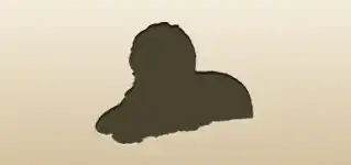 Dog silhouette