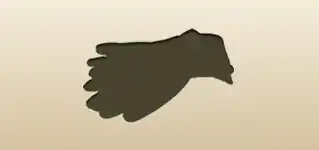 Gardening Gloves silhouette