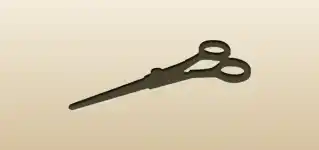 Scissors silhouette