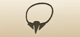 Necklace silhouette