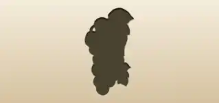 Grapes silhouette
