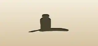 Inkwell silhouette