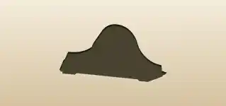 Clock silhouette